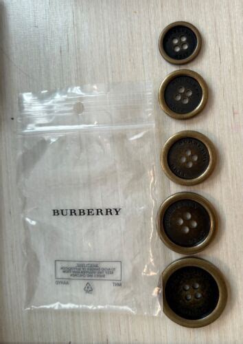 burberry coats button replacement